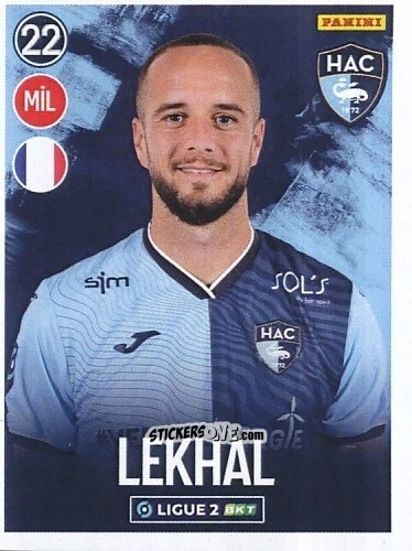 Cromo Victor Lekhal - FOOT 2022-2023 Ligue 2
 n. 127 - Panini