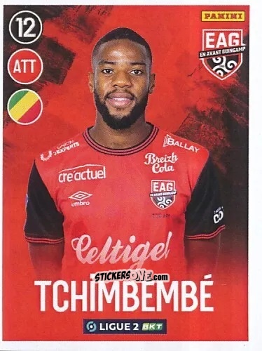 Figurina Warren Tchimbembé - FOOT 2022-2023 Ligue 2
 n. 120 - Panini