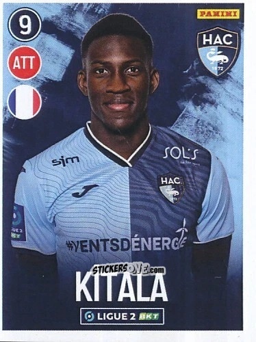 Cromo Yann Kitala - FOOT 2022-2023 Ligue 2
 n. 134 - Panini