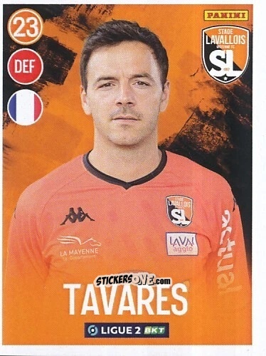 Sticker Yohan Tavares - FOOT 2022-2023 Ligue 2
 n. 142 - Panini