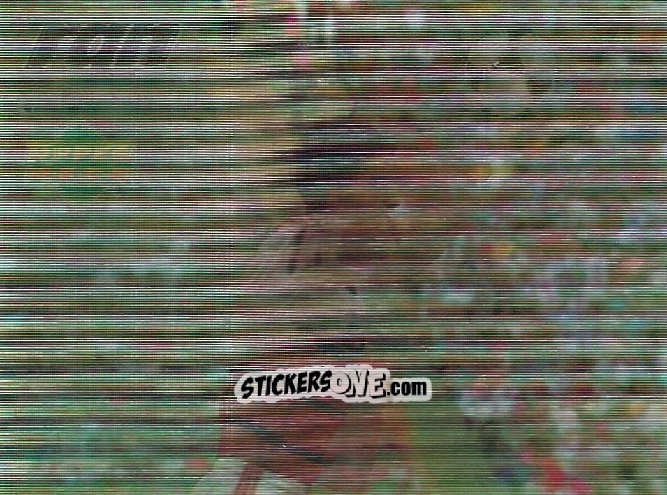 Sticker Bayerns Babbel beim Einwurf - Living Picture Fussball-Bundesliga 1998
 n. 57 - Upper Deck