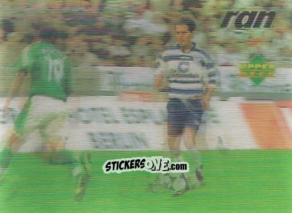 Cromo Darius Wosz mit Pass - Living Picture Fussball-Bundesliga 1998
 n. 53 - Upper Deck