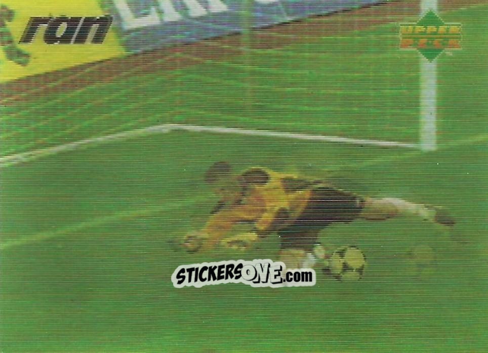 Figurina Frank Rost streckt sich - Living Picture Fussball-Bundesliga 1998
 n. 54 - Upper Deck