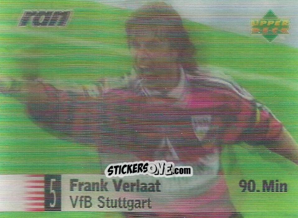 Sticker Frank Verlaat jubelt - Living Picture Fussball-Bundesliga 1998
 n. 43 - Upper Deck