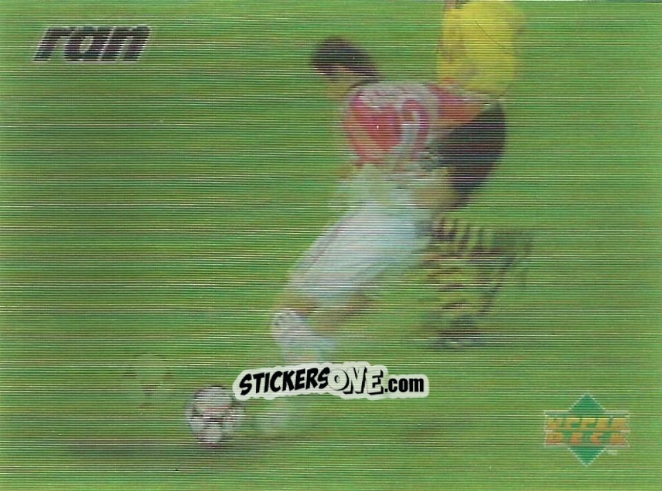Cromo Jens Keller beim Torschuss - Living Picture Fussball-Bundesliga 1998
 n. 49 - Upper Deck