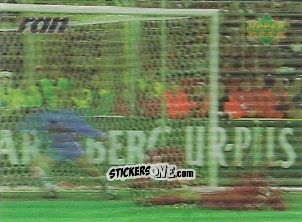Cromo Lauterns Hristov beim Torschuss - Living Picture Fussball-Bundesliga 1998
 n. 46 - Upper Deck