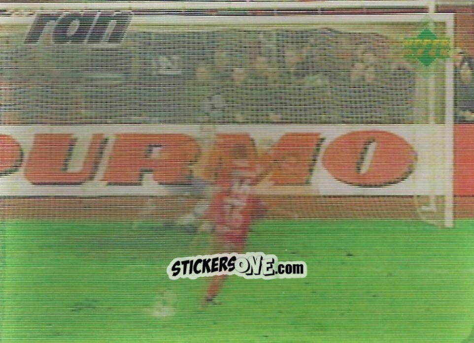 Cromo Lauterns Schjönberg beim Elfer - Living Picture Fussball-Bundesliga 1998
 n. 38 - Upper Deck