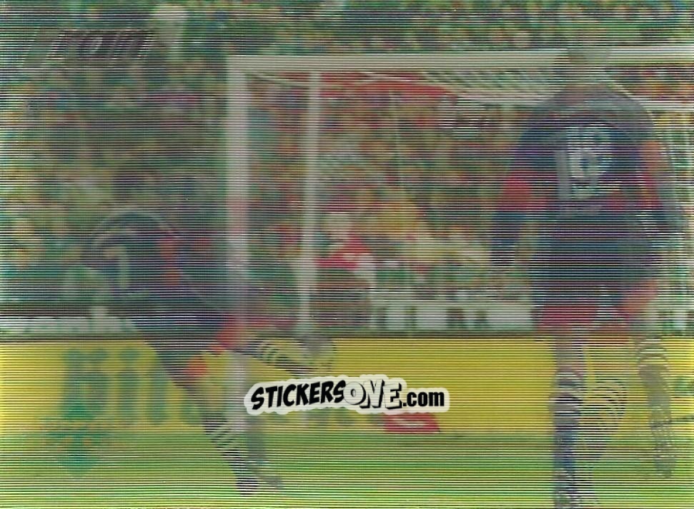 Figurina Mehmet Scholl beim Torschuss - Living Picture Fussball-Bundesliga 1998
 n. 8 - Upper Deck