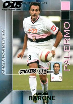 Figurina Simone Barone - Calcio Cards 2004-2005 n. 123 - Panini