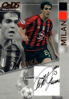 Cromo Kaka - Calcio Cards 2004-2005 n. CA3 - Panini