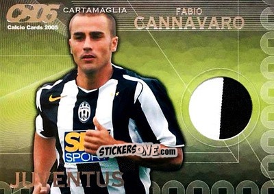 Cromo Fabio Cannavaro - Calcio Cards 2004-2005 n. CM2 - Panini