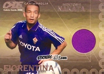 Figurina Hidetoshi Nakata - Calcio Cards 2004-2005 n. CM5 - Panini