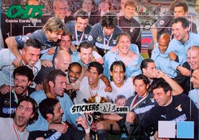 Cromo Lazio - Calcio Cards 2004-2005 n. E9 - Panini