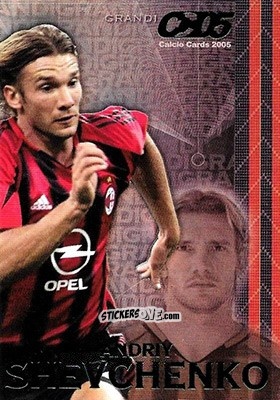 Cromo Andriy Shevchenko - Calcio Cards 2004-2005 n. G8 - Panini