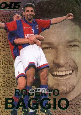 Figurina Roberto Baggio - Calcio Cards 2004-2005 n. TB4 - Panini