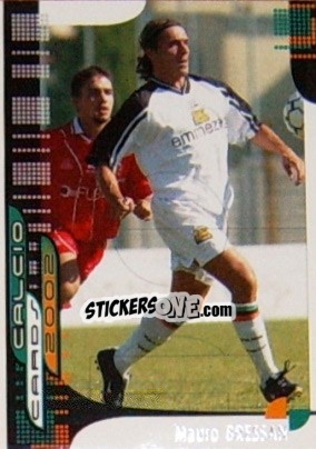 Sticker M. Bressan - Calcio Cards 2001-2002 n. 117 - Panini