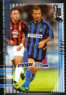 Cromo Luigi Di Biagio - Calcio Cards 2002-2003 n. 60 - Panini
