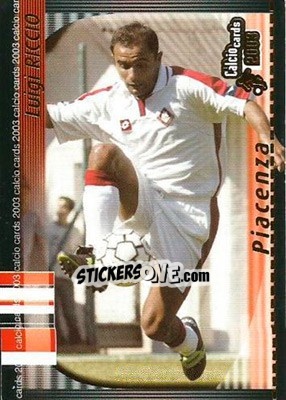 Figurina L. Riccio - Calcio Cards 2002-2003 n. 123 - Panini