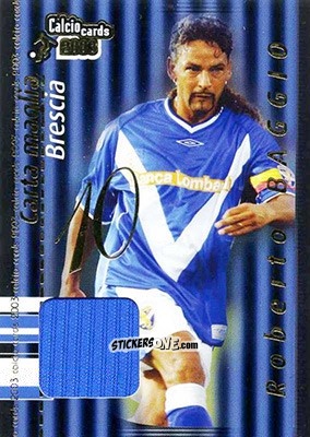 Figurina Roberto Baggio - Calcio Cards 2002-2003 n. CM1 - Panini
