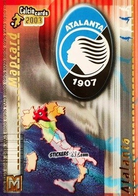 Figurina Atalanta - Calcio Cards 2002-2003 n. M1 - Panini