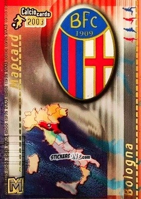 Figurina Bologna - Calcio Cards 2002-2003 n. M2 - Panini