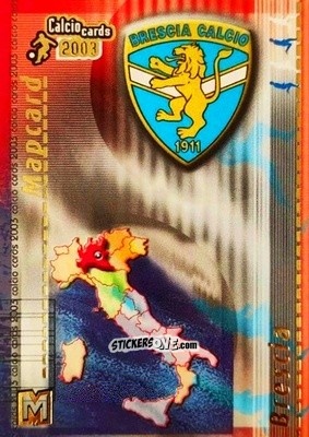 Cromo Brescia - Calcio Cards 2002-2003 n. M3 - Panini