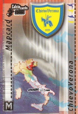 Sticker Chievo Verona - Calcio Cards 2002-2003 n. M4 - Panini