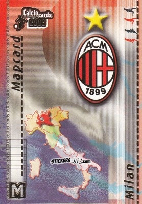 Cromo Milan - Calcio Cards 2002-2003 n. M10 - Panini