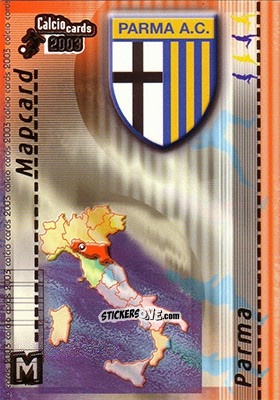 Figurina Parma - Calcio Cards 2002-2003 n. M12 - Panini