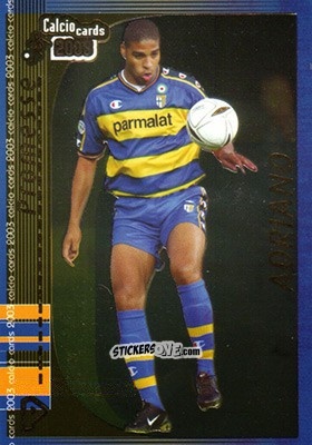Sticker Adriano - Calcio Cards 2002-2003 n. P7 - Panini