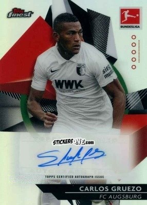 Cromo Carlos Gruezo - Bundesliga Finest 2020-2021
 n. BCA-CG - Topps
