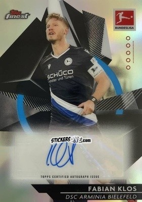 Sticker Fabian Klos - Bundesliga Finest 2020-2021
 n. BCA-FK - Topps