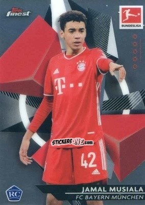 Cromo Jamal Musiala - Bundesliga Finest 2020-2021
 n. 82 - Topps