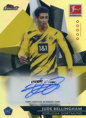 Cromo Jude Bellingham - Bundesliga Finest 2020-2021
 n. BCA-JBE - Topps