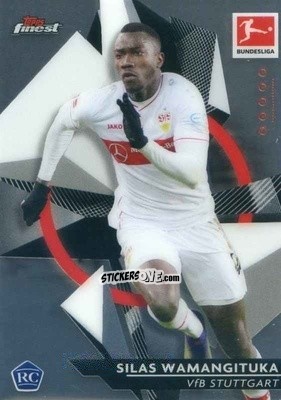 Figurina Silas Wamangituka - Bundesliga Finest 2020-2021
 n. 93 - Topps