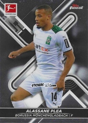 Figurina Alassane Plea - Bundesliga Finest 2021-2022
 n. 123 - Topps