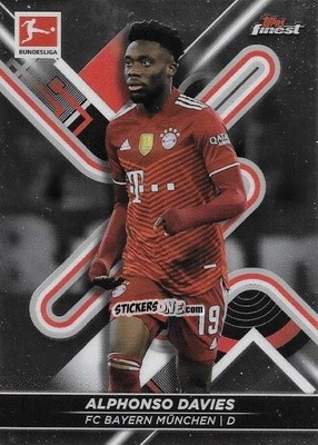 Cromo Alphonso Davies - Bundesliga Finest 2021-2022
 n. 126 - Topps