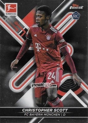 Cromo Christopher Scott - Bundesliga Finest 2021-2022
 n. 131 - Topps