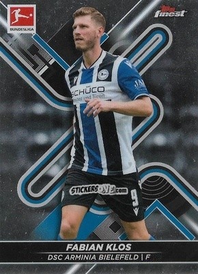 Cromo Fabian Klos - Bundesliga Finest 2021-2022
 n. 25 - Topps