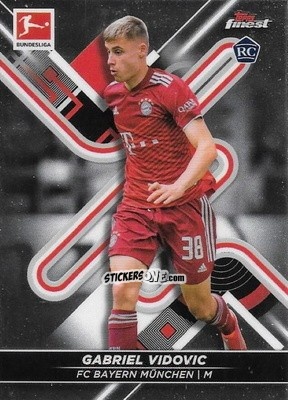 Sticker Gabriel Vidovic - Bundesliga Finest 2021-2022
 n. 72 - Topps