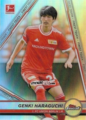 Figurina Genki Haraguchi - Bundesliga Finest 2021-2022
 n. FT-GH - Topps