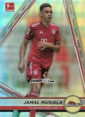 Cromo Jamal Musiala - Bundesliga Finest 2021-2022
 n. FT-JM - Topps