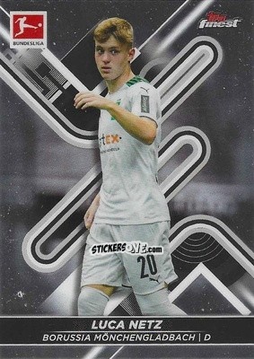 Sticker Luca Netz - Bundesliga Finest 2021-2022
 n. 125 - Topps