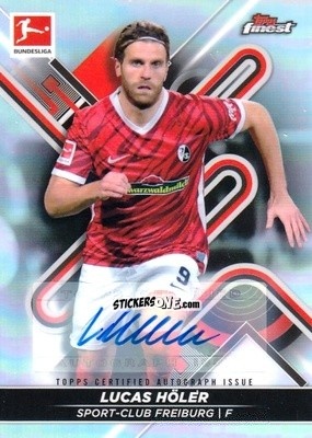 Cromo Lucas Höler - Bundesliga Finest 2021-2022
 n. BCA-LHO - Topps