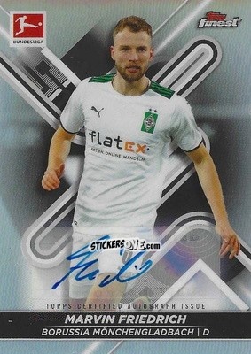 Figurina Marvin Friedrich - Bundesliga Finest 2021-2022
 n. BCA-MF - Topps