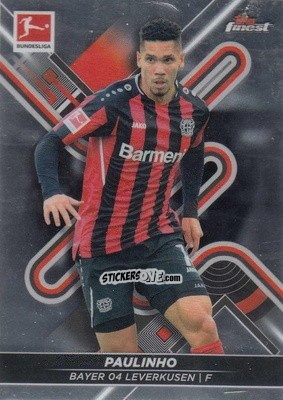 Sticker Paulinho - Bundesliga Finest 2021-2022
 n. 106 - Topps