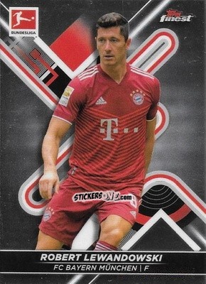 Sticker Robert Lewandowski - Bundesliga Finest 2021-2022
 n. 127 - Topps