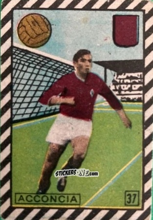 Sticker Acconcia - Tuttocalcio Campionato 1948-1949 Serie A
 n. 37 - CICOGNA
