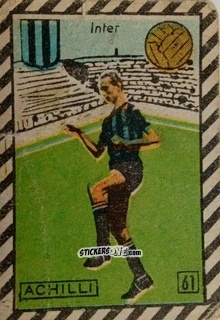 Cromo Achilli - Tuttocalcio Campionato 1948-1949 Serie A
 n. 61 - CICOGNA
