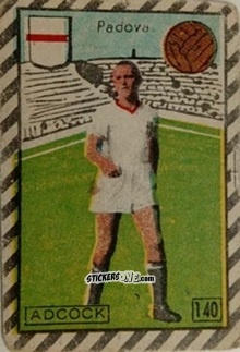 Figurina Adcock - Tuttocalcio Campionato 1948-1949 Serie A
 n. 140 - CICOGNA
